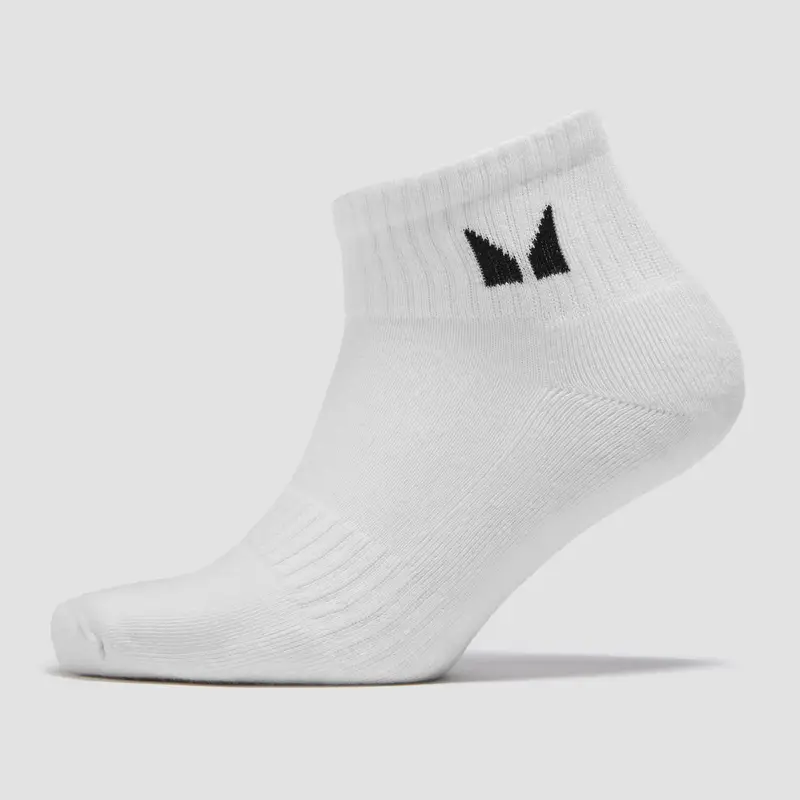 Unisex Ankle Socks (1 Pack) - White Bianco