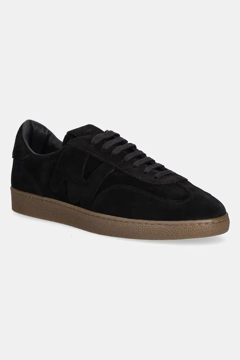 MSGM sneakers in camoscio uomo colore nero 3940MS021 996