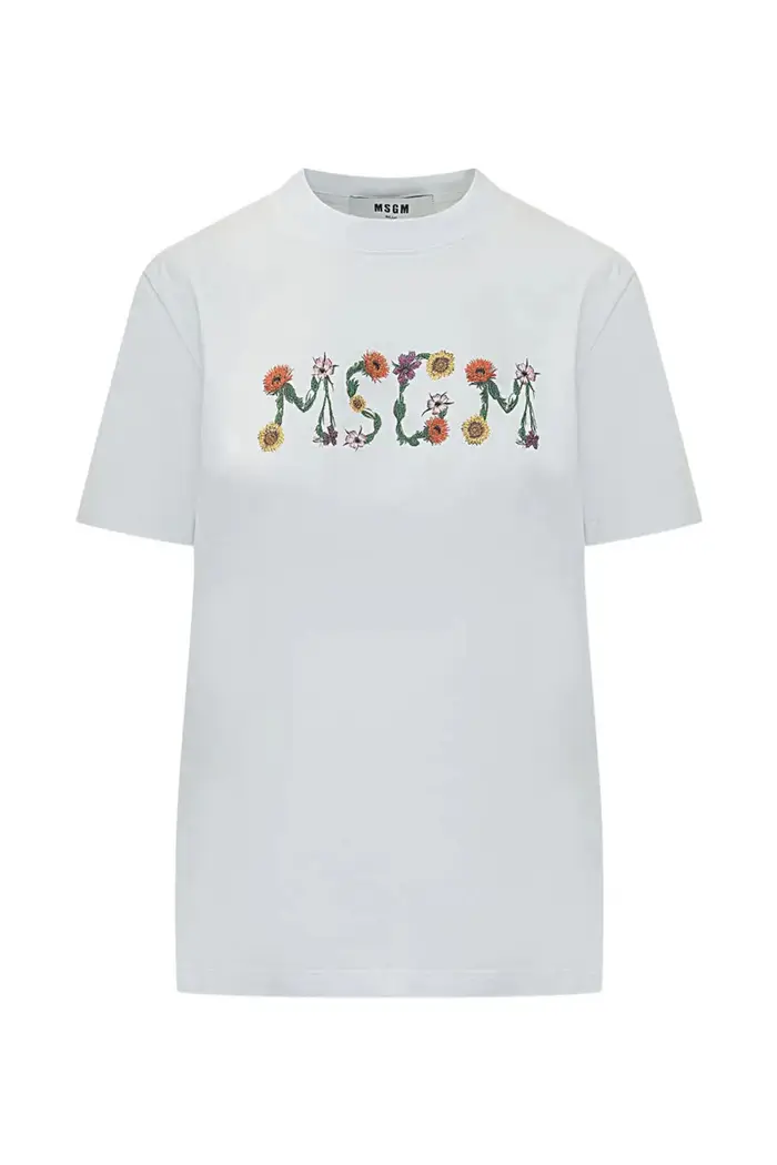 MSGM Polo Bianco 5337832