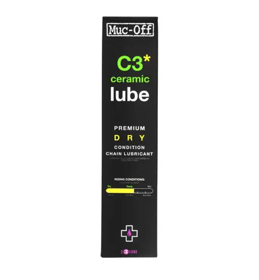 Muc-Off C3 Dry Ceramic Lube - lubrificante Black