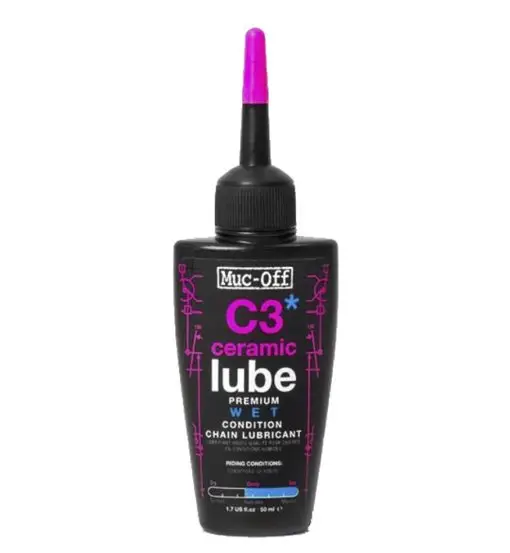 Muc-Off C3 Wet Ceramic Lube - lubrificante Black