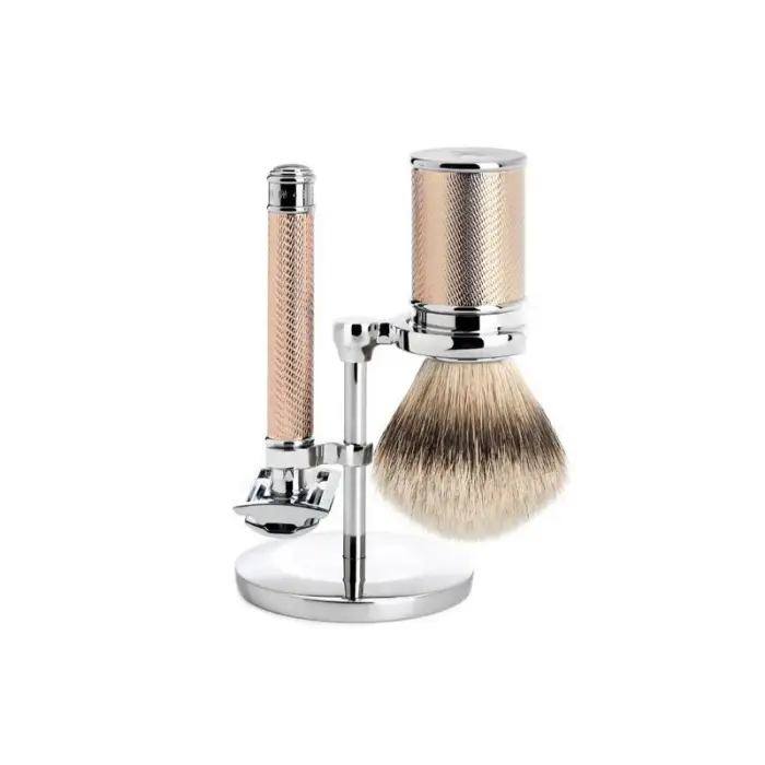 Kit di rasatura di sicurezza Mühle Tradition (x3) Rose