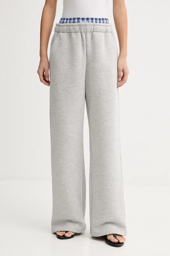Pantaloni da tuta da donna con cotone NOHLAN Grigio
