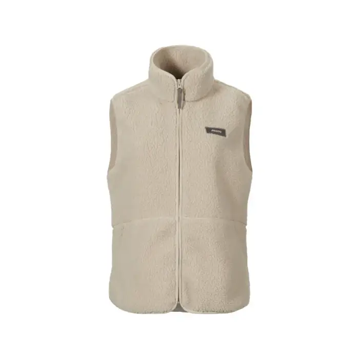 Pile donna senza maniche Musto Cove Beige