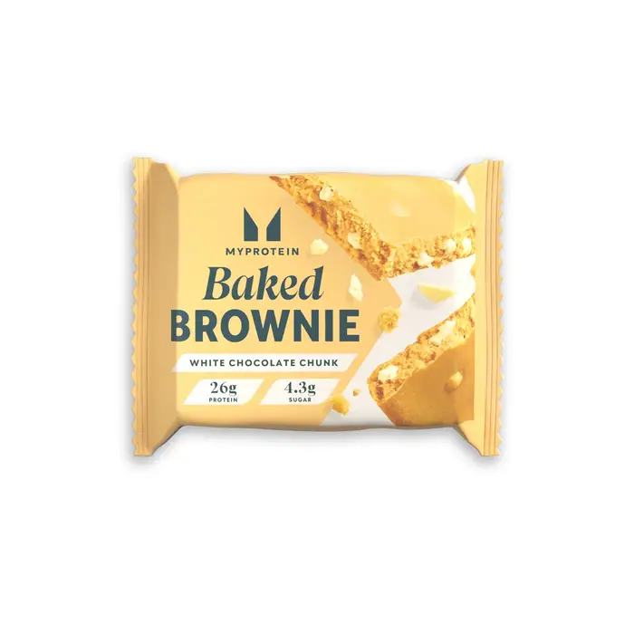 MyProtein Baked Brownie (Sample) - White Chocolate Chunk
