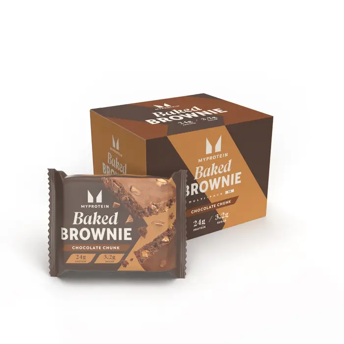 MyProtein Brownie proteico - 6 x 75g - Cioccolato al Latte