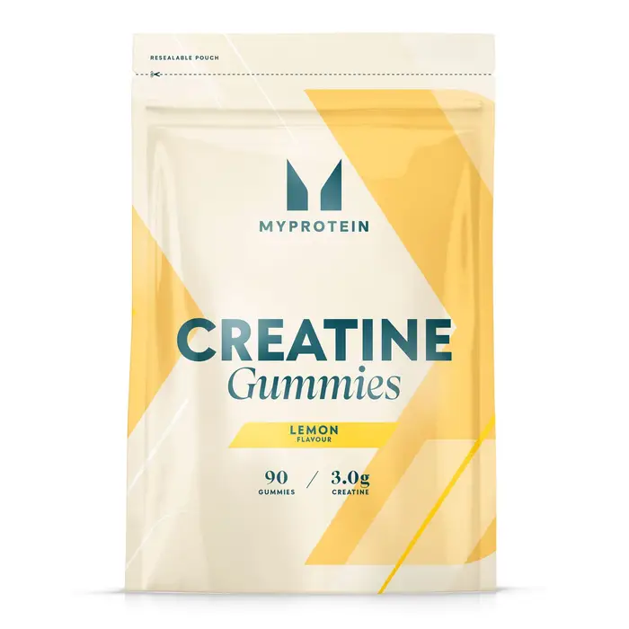 MyProtein Caramelle Gommose a Base di Creatina - 21 GUMMIES - 7porzioni - Limone