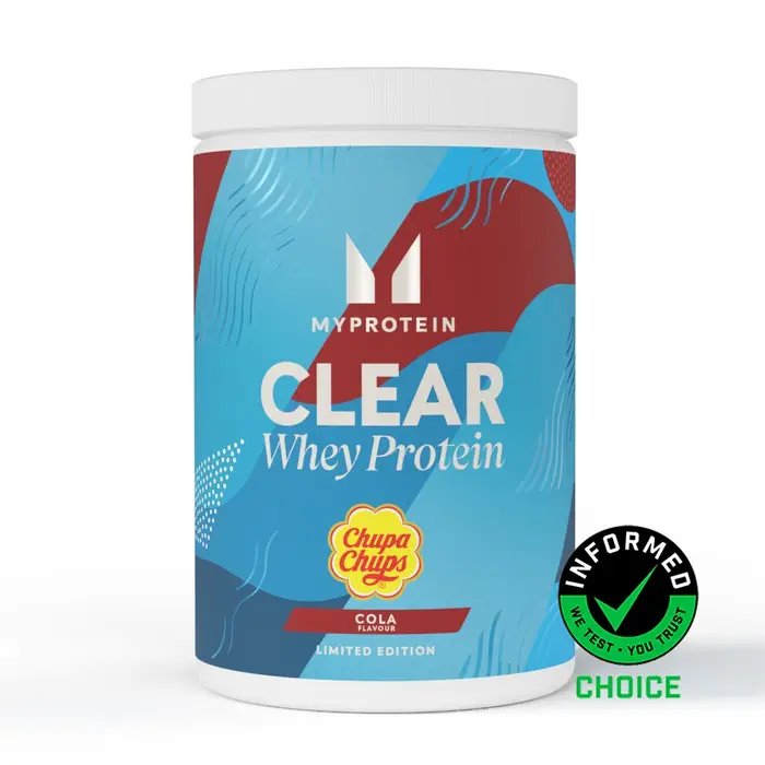 MyProtein Clear Whey Isolate - 520g - 20porzioni - Chupa Chups® - Cola Chupa Chups®