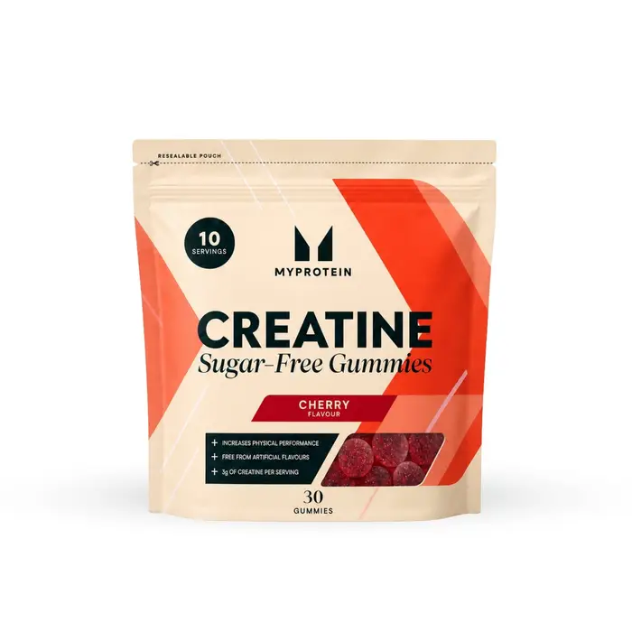 MyProtein Creatine Gummies - 30 Gummies - 10porzioni - Cherry (Sugar-Free)