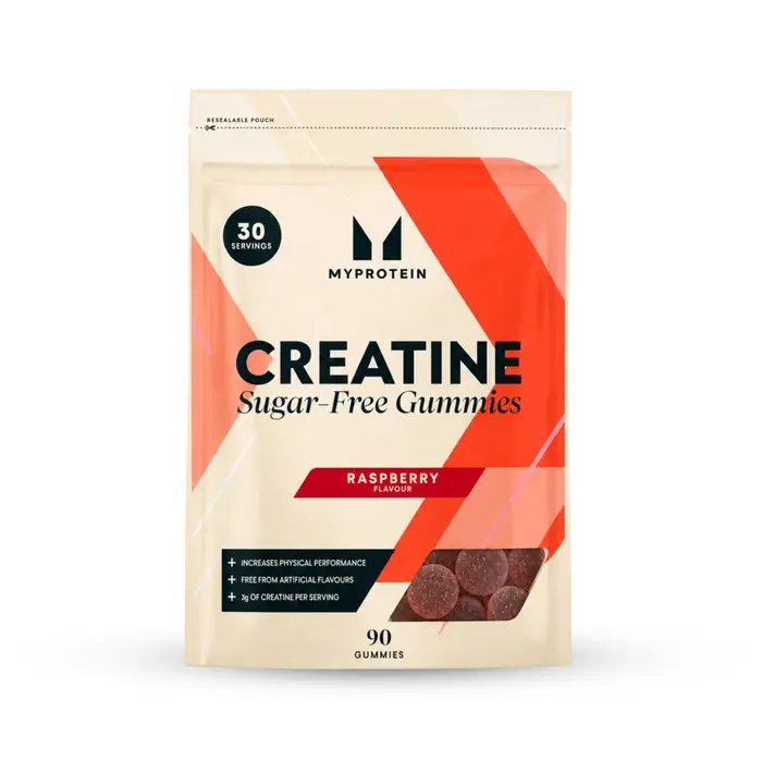 MyProtein Creatine Gummies - 90 GUMMIES - 30porzioni - Raspberry (Sugar-Free)