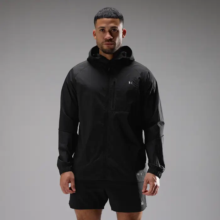 MyProtein Giacca ultraleggera pieghevole MP uomo Velocity Ultra - Nero