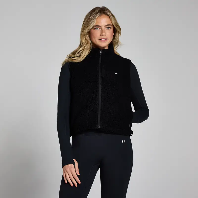 MyProtein Gilet Donna Nero 3575912