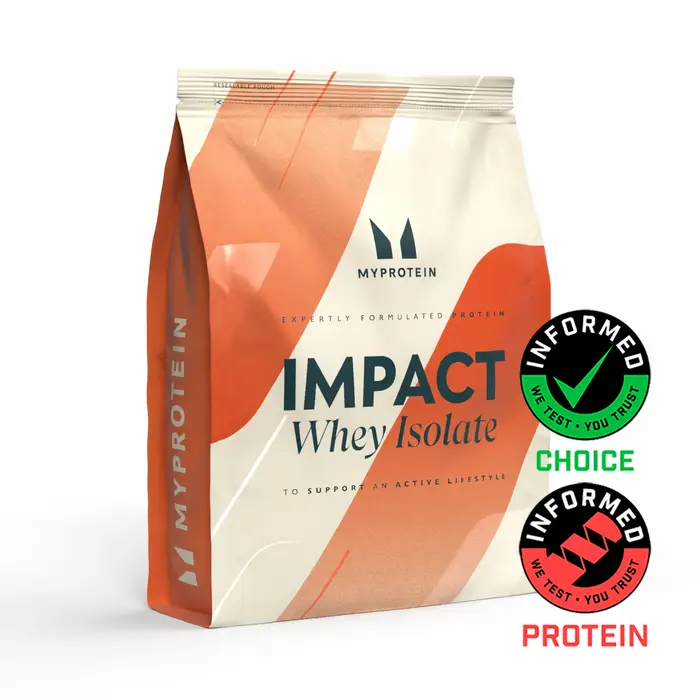 MyProtein Impact Whey Isolate - 1KG - 33porzioni - Senza aroma