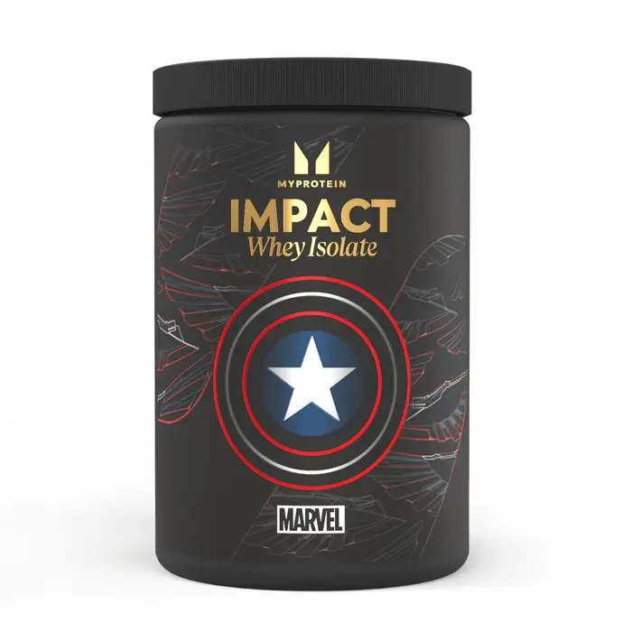 MyProtein Impact Whey Isolate - 600G - 20porzioni - Captain America - Vanilla Raspberry