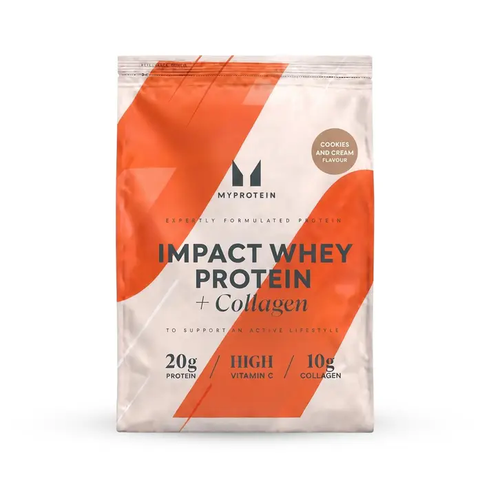 MyProtein Impact Whey Protein - 780g - 30porzioni - Cookies and Cream (+Collagen)