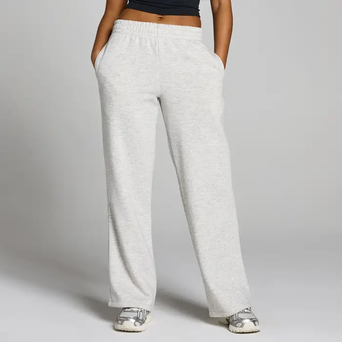 MyProtein Joggers a gamba dritta MP donna basics - Grigio melange chiaro