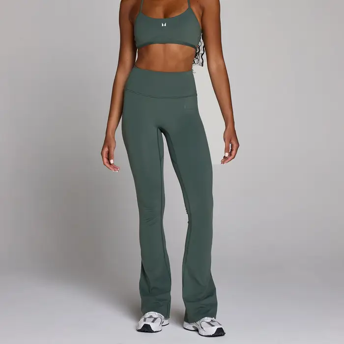 MyProtein Leggings a zampa MP donna Tempo - Verde nuvola