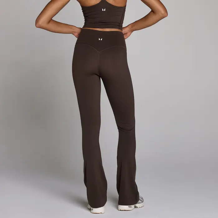 MyProtein Leggings a zampa MP Tempo Tall donna - Cioccolato - XXL Marrone