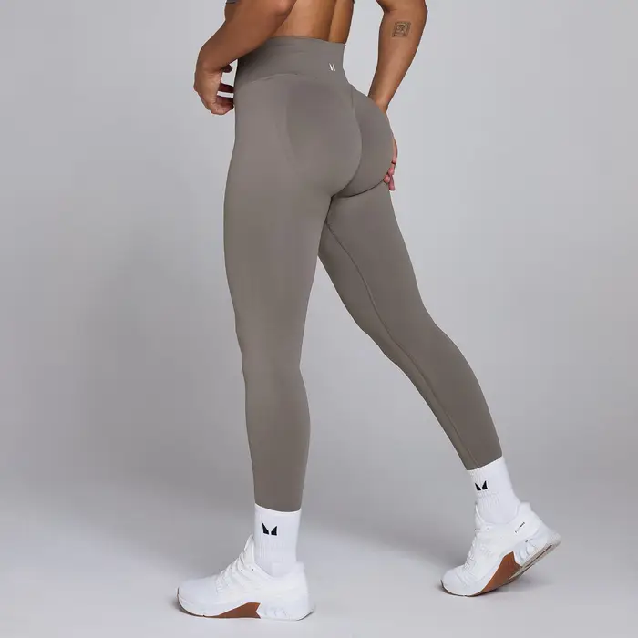Leggings senza cuciture MP Lift donna - Tartufo scuro - XXL Grigio