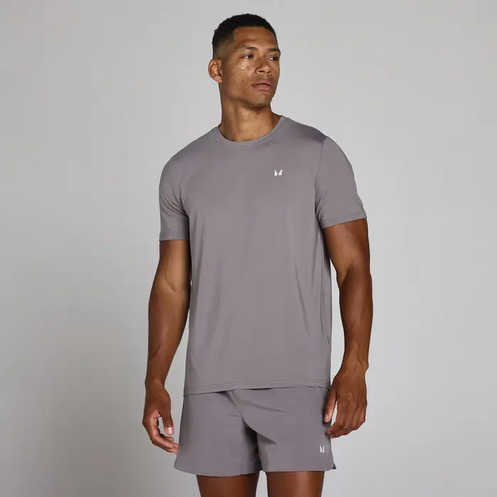 MyProtein MP Men s Training Grid T-Shirt - Graphite - XXXL Viola