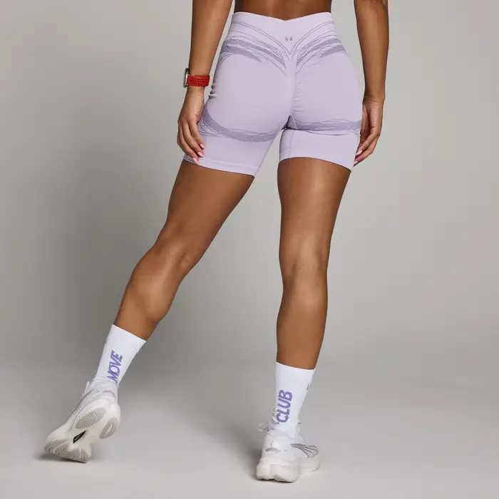 MyProtein Pantaloncini donna senza cuciture MP Hybrid - Uva spolverata Viola