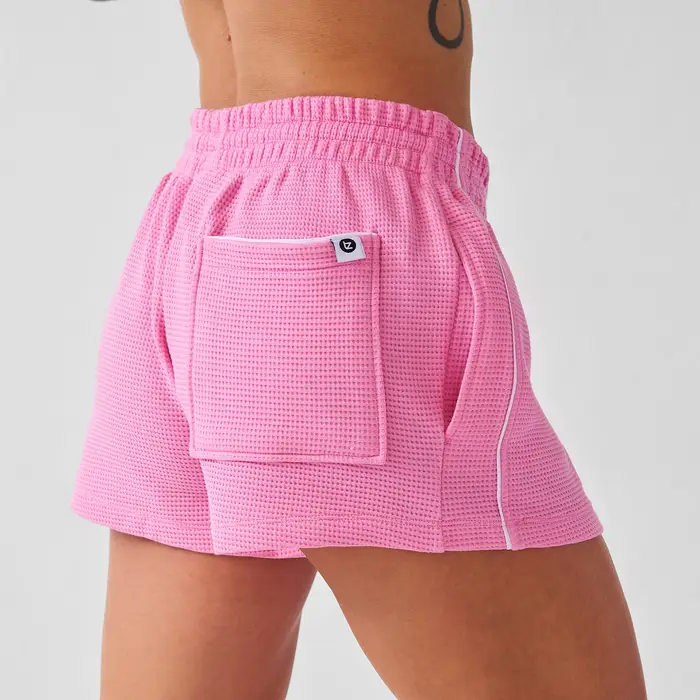 MyProtein Short a nido d ape MP X Tatiana donna - Rosa confetto