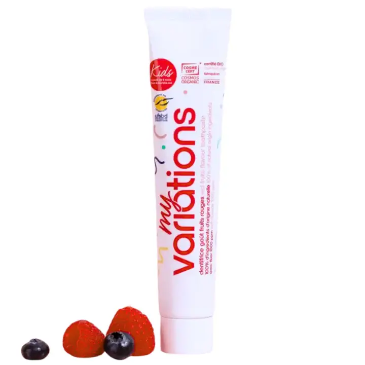 Myvariations Dentifricio Bambino Gusto Frutti Rossi BIO 60ML