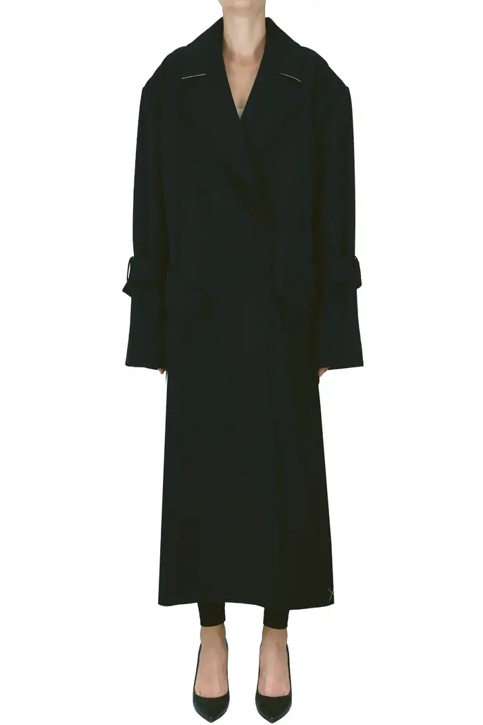 N°21 Cappotto oversize Nero