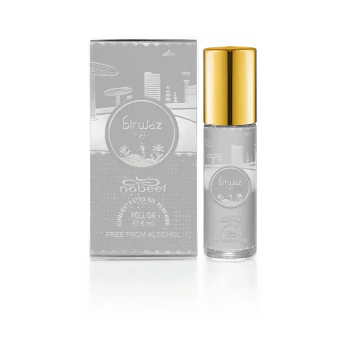 Nabeel Oil Perfume Birwaz Fidhi Roll On 6ml - Huile de Parfum Unisex