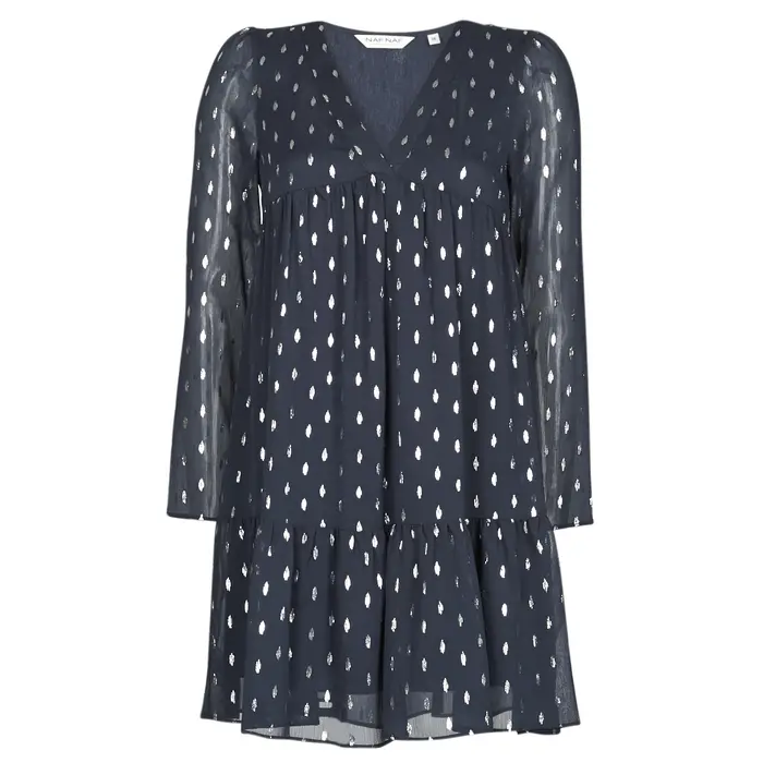 Naf Naf Abito corto FOIL Blu