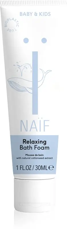 Naif Baby & Kids schiuma rilassante per il bagno per bambini 30 ml