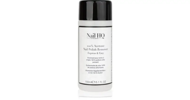 Nail hq 100% Acetone solvente per unghie 150 ml