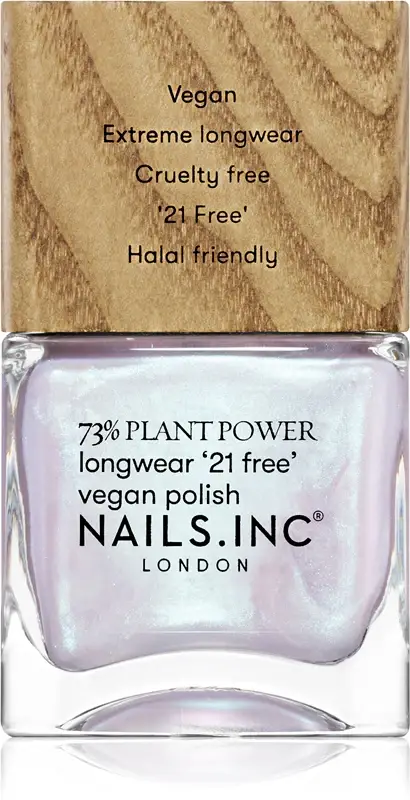 Nails inc Vegan smalto per unghie lunga tenuta colore Eco Glow 14 ml