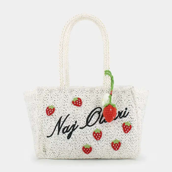 NAJ OLEARI Borsa Mare da Donna, bianco