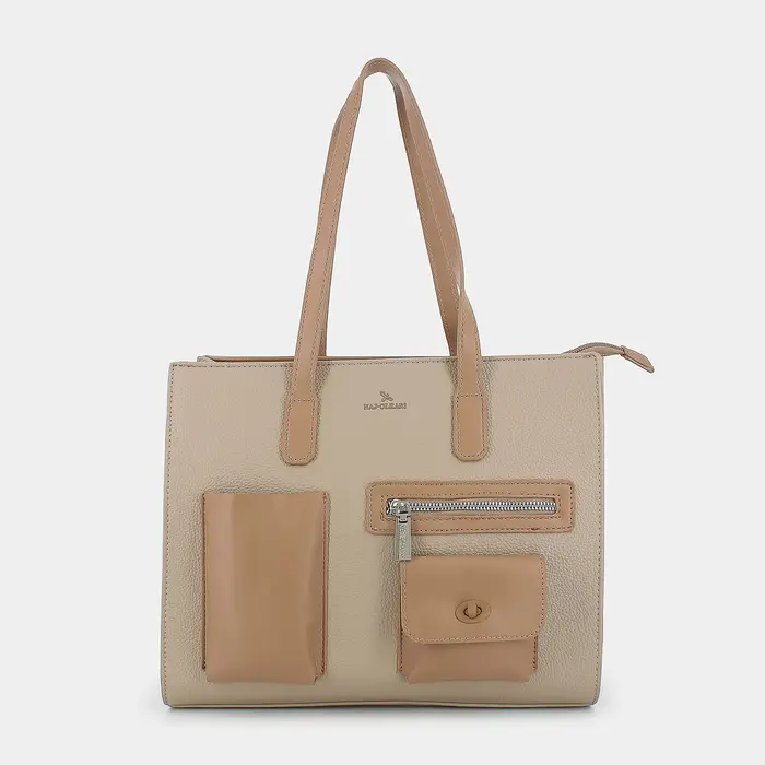 NAJ OLEARI Borse da Donna, beige