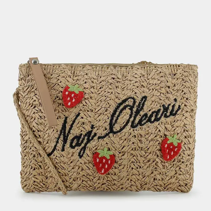 NAJ OLEARI Necessaire da Donna, beige