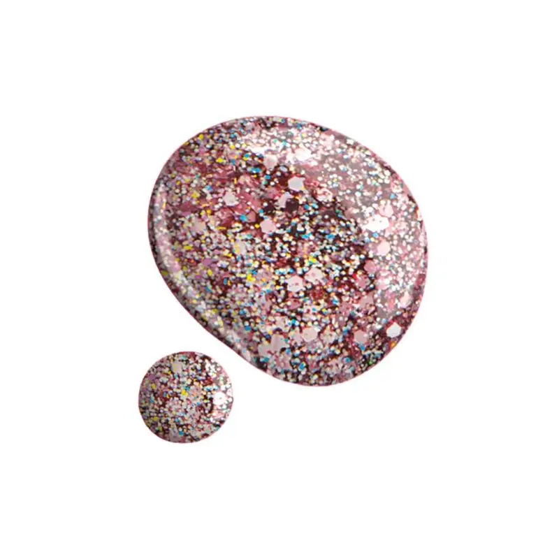 Naj Oleari Oleo Gel Nail Lacquer 30 Glitter Rosato - Smalto Effetto Gel