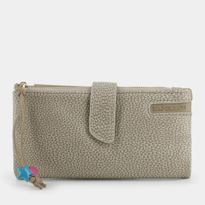 NAJ OLEARI Portafoglio da Donna, beige