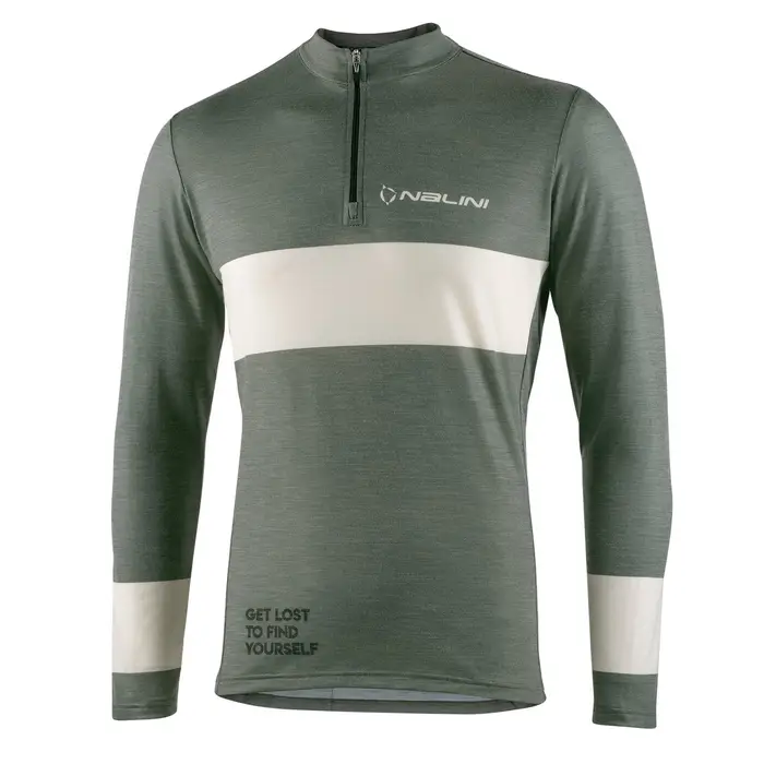 Nalini Maglia manica lunga New Wool Oliva