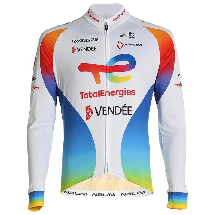 Nalini Maglia manica lunga TotalEnergies TdF Edition 2021 Bianco
