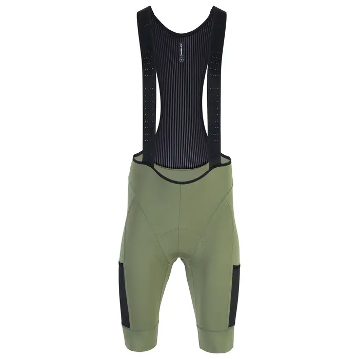 Nalini Pantaloncini con bretelle New Gravel Verde