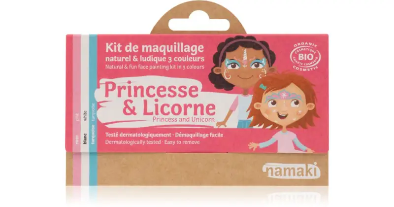 Namaki Color Kit pittura Principessa & Unicorno set per bambini
