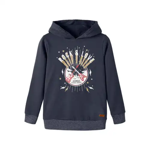 name it Felpa da ragazza con cappuccio Luffa