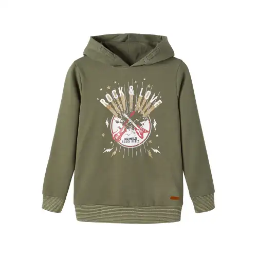 name it Felpa da ragazza con cappuccio Luffa