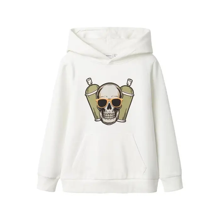 name it Felpe con cappuccio Tected Bianco