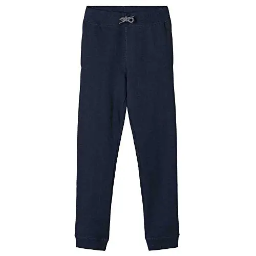 NAME IT Nkmsweat Pant Unb Noos, Pantaloni Sportivi Bambini e ragazzi, Blu (Dark Sapphire), 134