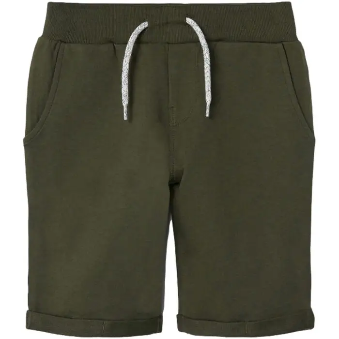 Pantaloni corti Name it 13201050-DEEPDEPTHS Verde