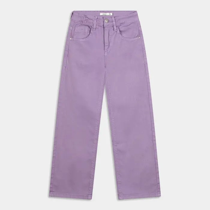 NAME IT Pantaloni da Bambina, lilla
