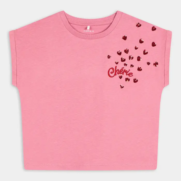 NAME IT T-shirt da Bambina, rosa