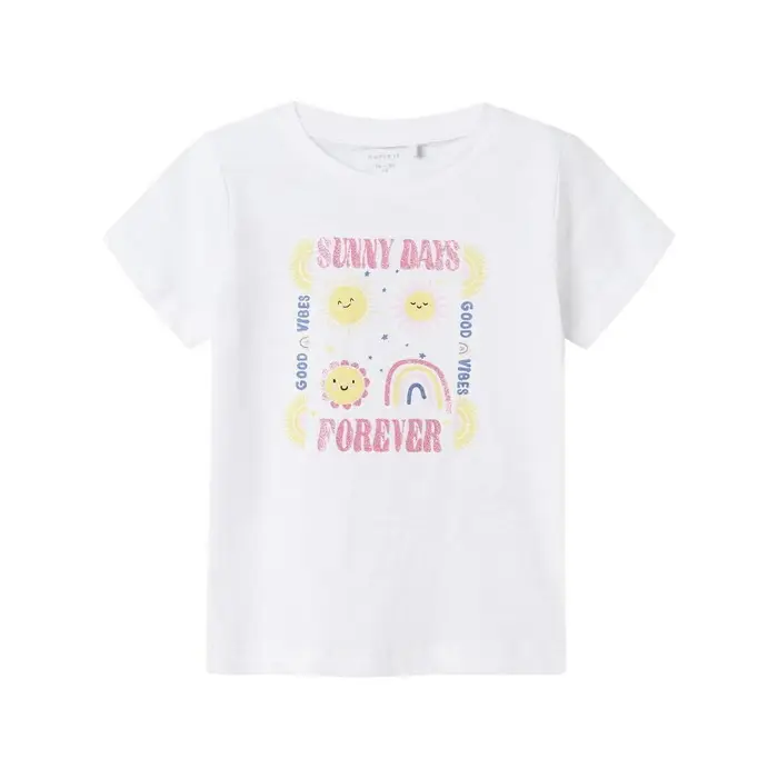 name it T-shirt & Polo Jeanette Bianco